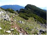 Planina Kosmačeve Rastke - Velika Raduha